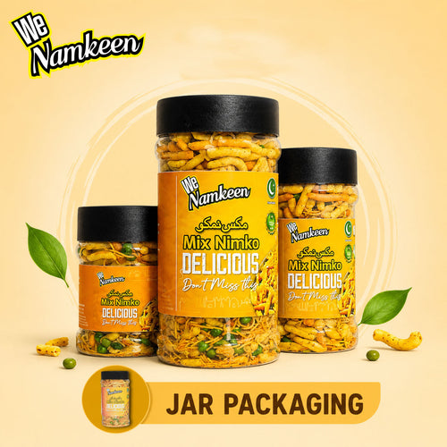 WeNamkeen Jar Packaging – Fresh Nimko in Airtight Jars