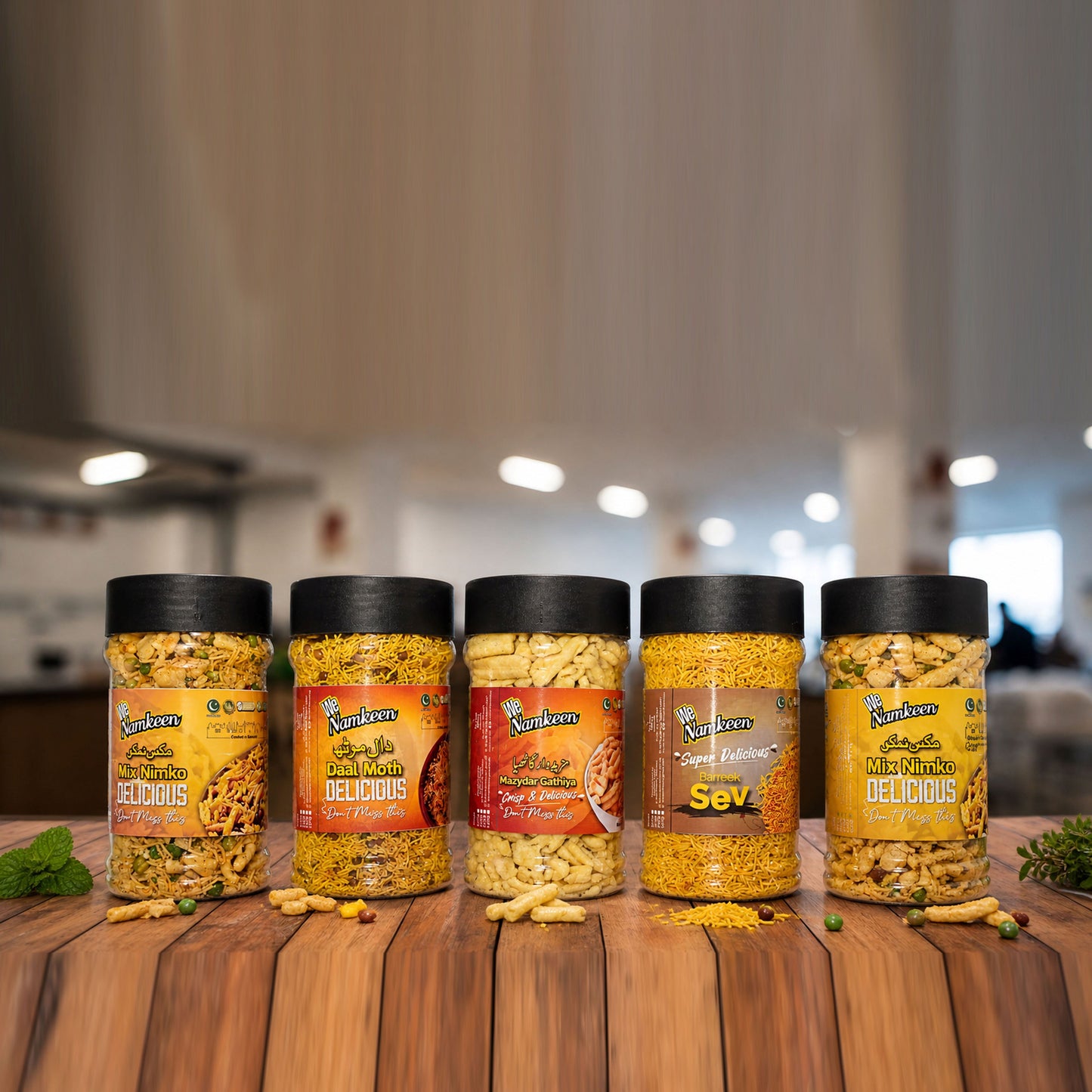 5 Jar Combo Pack I Namkeen Nimko