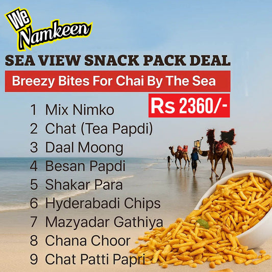Sea View Snack Pack Fresh Flavors, Coastal Vibes