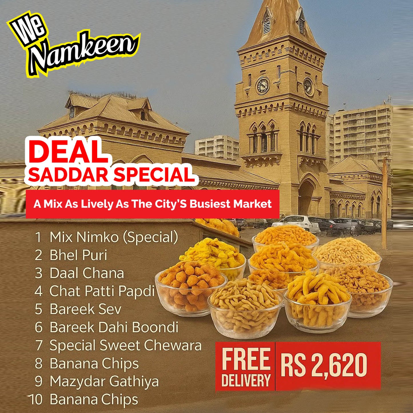 Saddar Special Deal  The Heart of Karachi in Every Bite!