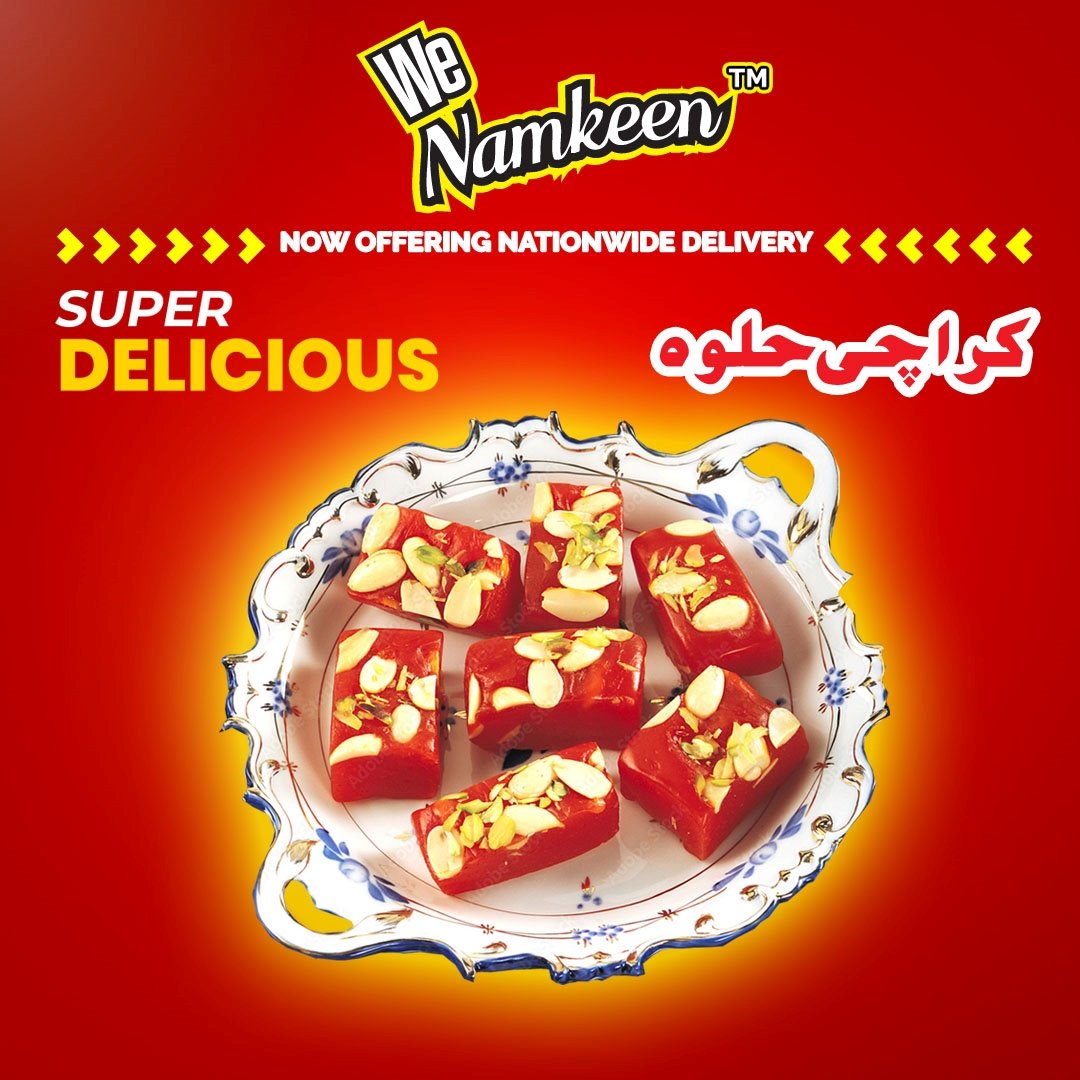 WeNamkeen Karachi Halwa Banner Website