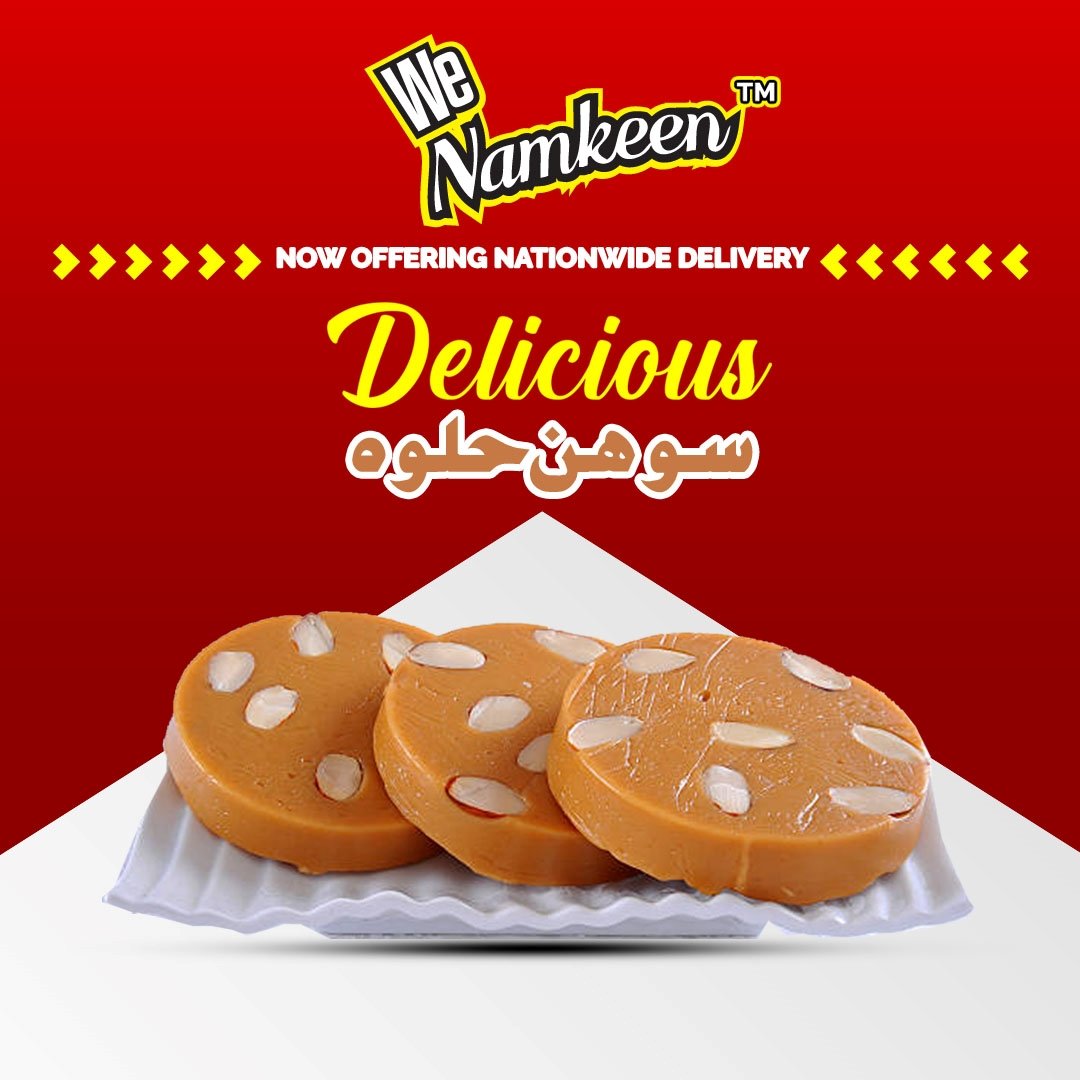 WeNamkeen Sohan Halwa Banner Website